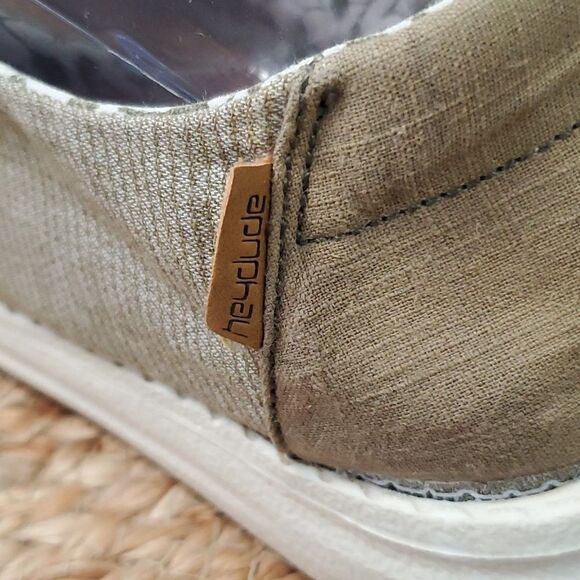 Hey Dude Women’s Wendy's,  Chambray Sage, Size 7 - Picture 3 of 8